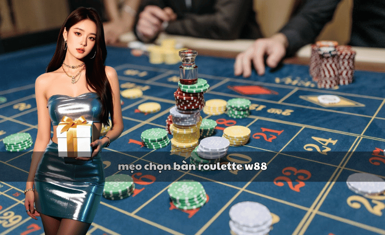 mẹo chọn bàn roulette W88
